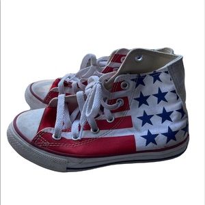 Converse size 13 little kids, USA flag, Special Edition